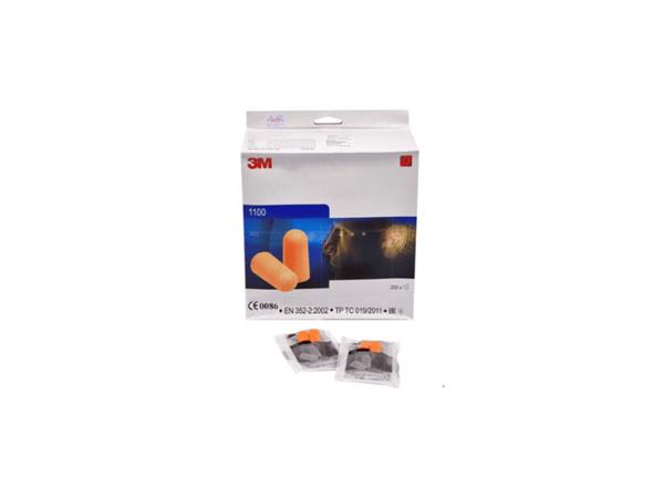 3M 1100 Kulak Tıkacı İpsiz 200 Çift